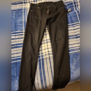Levi's premium black skinny jeans size 32/30
